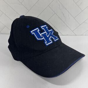 Vintage University of Kentucky Blue Black Vintage Team Starter Adjustable Hat